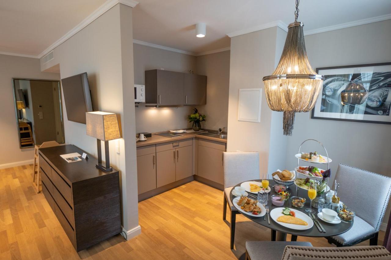 Vila Vita Rosenpark Marburg Kültér fotó A kitchen in a serviced apartment